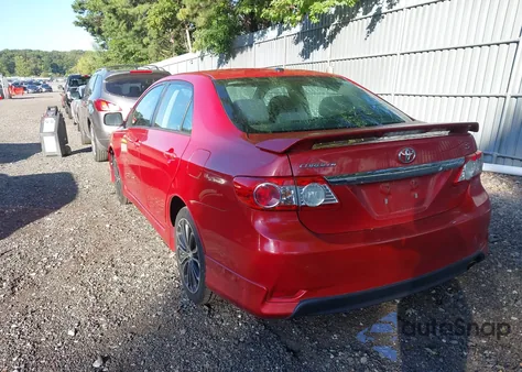 2013 Toyota Corolla S from USA, damaged, VIN 2T1BU4EE4DC993040